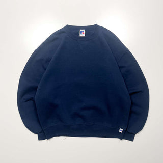90's "made in USA" RUSSELL ソリッド スウェットシャツ