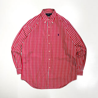 Ralph Lauren "BLAKE" B.D. ストライプ L/Sシャツ