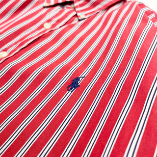 Ralph Lauren "BLAKE" B.D. ストライプ L/Sシャツ