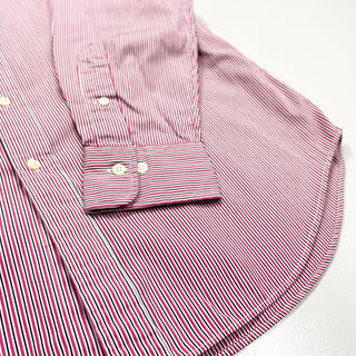 Ralph Lauren イタリアンカラー ストライプ L/Sシャツ