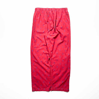 90's～ POLO Ralph Lauren ドローコード 総柄 ワイド パジャマ パンツ
