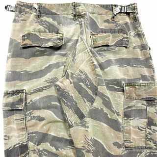 80's～ U.S.ARMY タイガーストライプカモ ドローコード カーゴパンツ