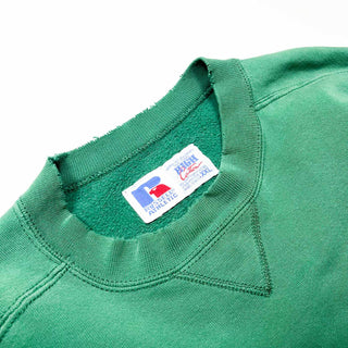 90's "made in USA" RUSSELL high cotton 無地 スウェットシャツ