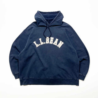 90's "made in USA" L.L.BEAN by RUSSELL シニールワッペン スウェット パーカ