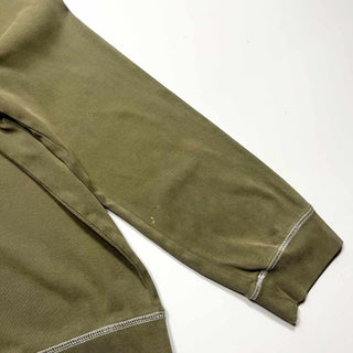 00's Eddie Bauer ホワイトステッチ 短丈 ラグラン カットソー