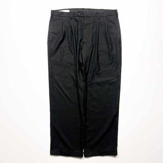 00's PERRY ELLIS レーヨン混 2タック ワイド スラックス