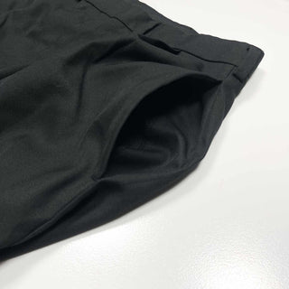 00's PERRY ELLIS レーヨン混 2タック ワイド スラックス