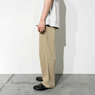 00's claiborne ストライプ コットン ワイド スラックス