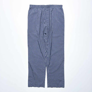 90's TRAVEL SMITH "made in USA" ドローコード チェック パジャマ パンツ