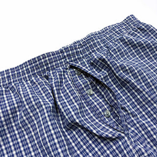 90's TRAVEL SMITH "made in USA" ドローコード チェック パジャマ パンツ