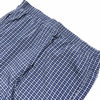 90's TRAVEL SMITH "made in USA" ドローコード チェック パジャマ パンツ