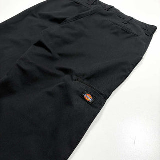 00's DICKIES ブラック ダブルニー ワーク パンツ