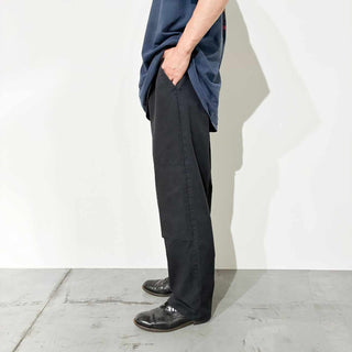 00's DICKIES ブラック ダブルニー ワーク パンツ