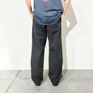 00's DICKIES ブラック ダブルニー ワーク パンツ