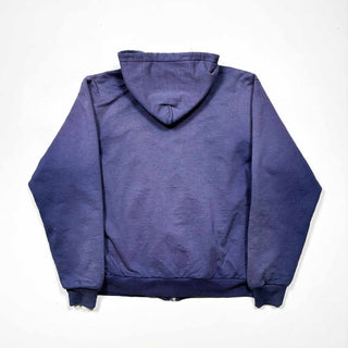 00's Carhartt "ボロ" フェード ダブルフェイス フルジップ スウェット パーカ