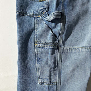 RALPH LAUREN POLO JEANS COMPANY ダブルニー ワイド デニム ペインター パンツ