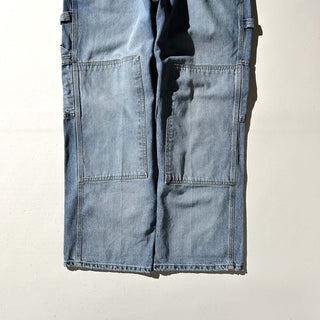 RALPH LAUREN POLO JEANS COMPANY ダブルニー ワイド デニム ペインター パンツ