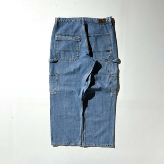 RALPH LAUREN POLO JEANS COMPANY ダブルニー ワイド デニム ペインター パンツ