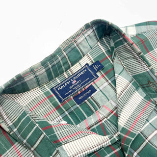 RALPH LAUREN SPORT ボタンダウン チェック L/Sシャツ