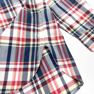 Ralph Lauren "MCMEEL" ボタンダウン マチ付 チェック L/Sシャツ