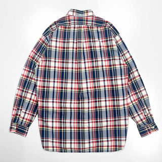 Ralph Lauren "MCMEEL" ボタンダウン マチ付 チェック L/Sシャツ