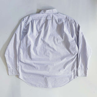 Ralph Lauren "REGENT" バンドカラー グラフチェック L/Sシャツ