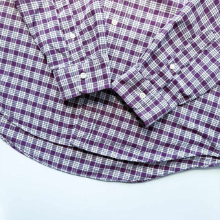 Ralph Lauren コットン チェック B.D.  L/S シャツ