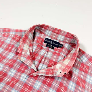 Ralph Lauren ”BLAKE" ビッグシルエット インドコットン S/S シャツ