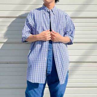 Ralph Lauren ”BLAKE" ボタンダウン チェック S/S シャツ