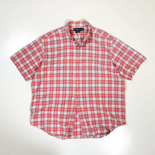 Ralph Lauren ”BLAKE" ビッグシルエット インドコットン S/S シャツ