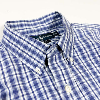 Ralph Lauren ”BLAKE" ボタンダウン チェック S/S シャツ