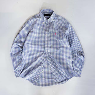 Ralph Lauren ボタンダウン チェック L/Sシャツ