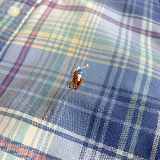 Ralph Lauren ボタンダウン マドラスチェック L/Sシャツ