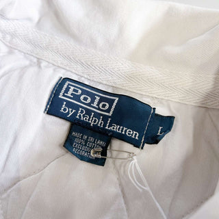 Ralph Lauren チンストラップ エルボー×ショルダーパッチ ラガーシャツ
