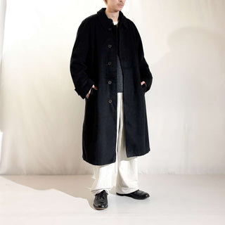 "made in Australia" SCHNEIDERS ウール×アルパカ ステンカラーコート