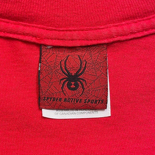 SPYDER 蜘蛛 両面プリント Tシャツ