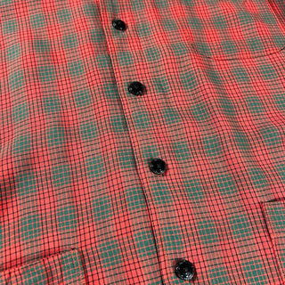 TAILOR MATIN レーヨン カバーオールタイプ チェック シャツジャケット