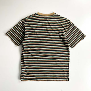 コットン マルチボーダー Tシャツ