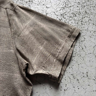 axcess レーヨン 総柄 S/S シャツ