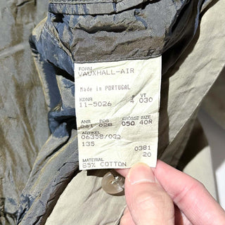 90's "made in PORTUGAL" HUGO BOSS コットン×ポリエステル ステンカラー コート