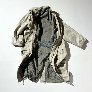 90's "made in PORTUGAL" HUGO BOSS コットン×ポリエステル ステンカラー コート