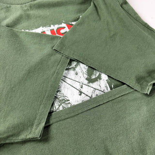 metallica "DAMAGED JUSTICE" バンド プリント Tシャツ