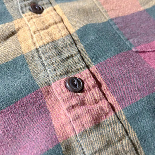 patagonia レギュラーカラー オーガニックコットン ネルシャツ