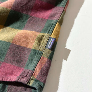 patagonia レギュラーカラー オーガニックコットン ネルシャツ