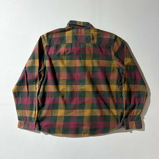 patagonia レギュラーカラー オーガニックコットン ネルシャツ