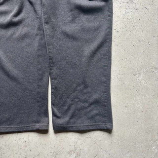 UMBRO チャコールグレー ドローコード スウェット ワイド カーゴパンツ