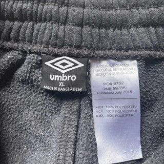 UMBRO チャコールグレー ドローコード スウェット ワイド カーゴパンツ