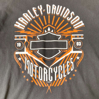 古着  Harley-Davidson ロゴプリントTシャツ