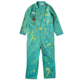 古着 90's "made in CANADA" todd アート ペンキ跡 ペイント ツナギ