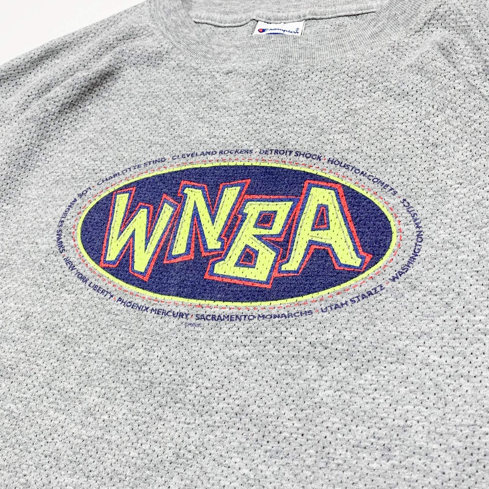 Champion "WNBA" センターロゴ Tシャツ